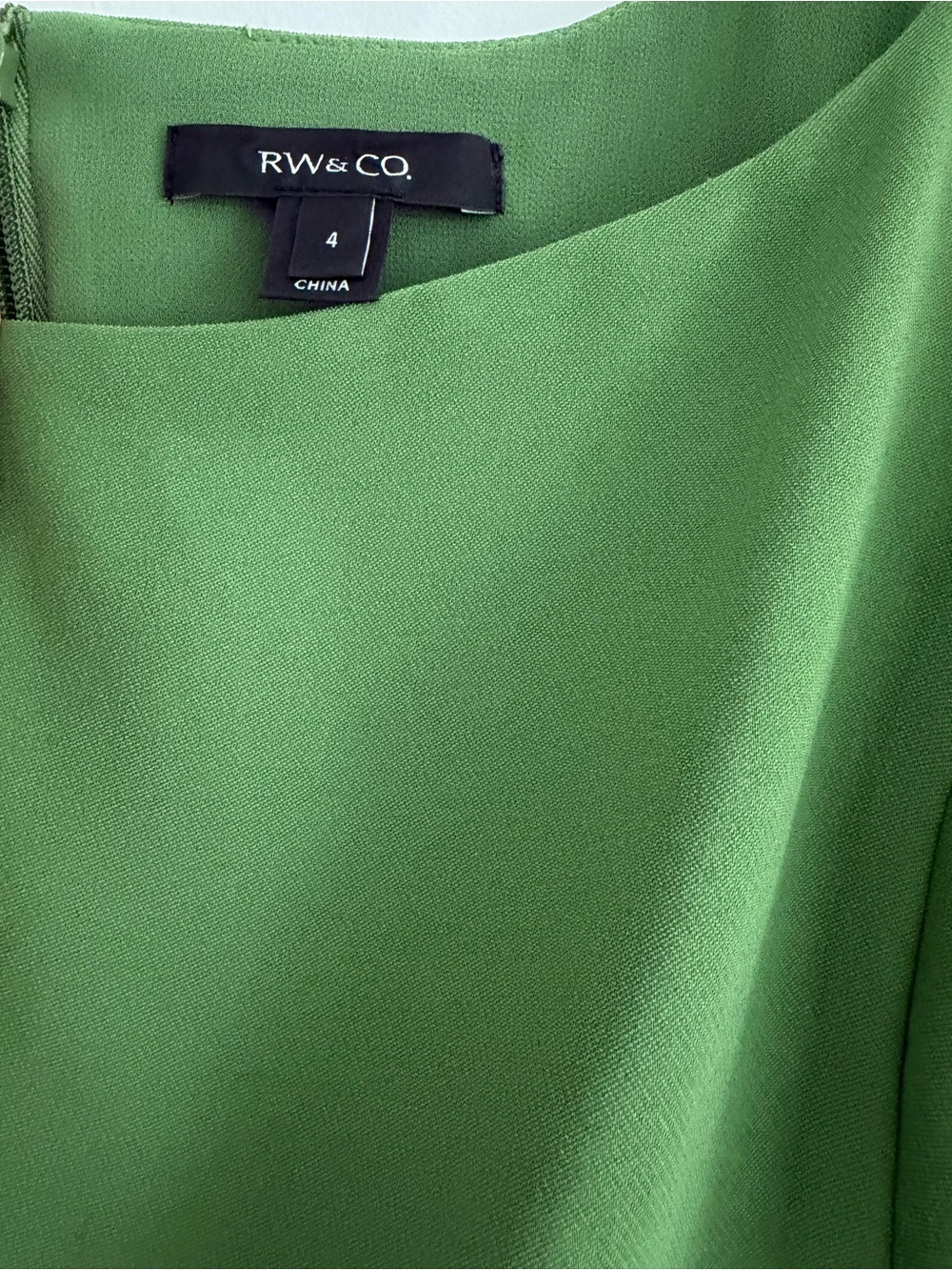 RW&CO. Green Midi Dress